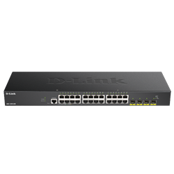 24-porte switch gestito, rete locale con connettività gigabit, tecnologia D-Link per una gestione efficiente e sicura della rete domestica o di ufficio. 790069467875 | initpc.it