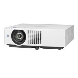 Proiettore laser 3LCD da 6200 lumen di luminosità, marca Panasonic, colore bianco. 5025232923304 | initpc.it
