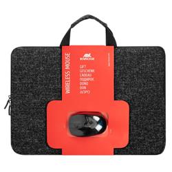 BUNDLE - Borsa laptop 15,6 e mouse. Accessorii da viaggio per la protezione e trasporto del tuo dispositivo portatile e mouse, marca Rivacase. 4260709012483 | initpc.it