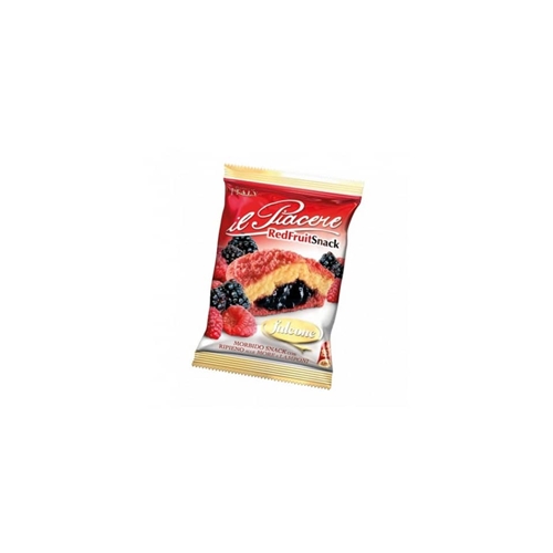 Il Piacere Red Fruit Snack - more e lampone - 60 gr - Falcone
