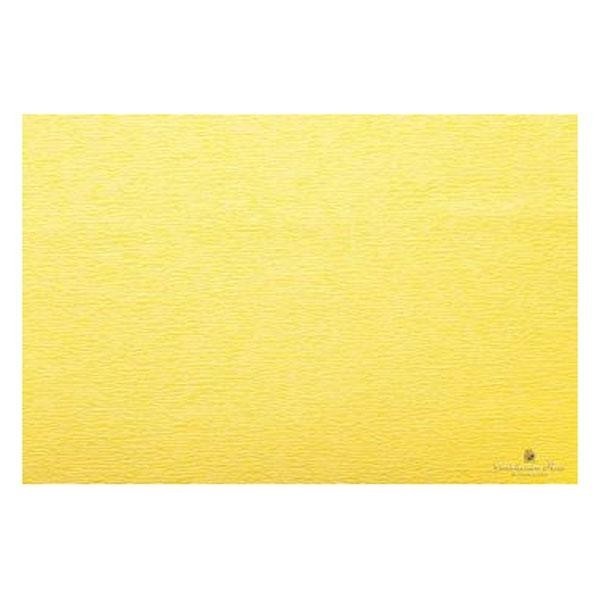 Rotolo carta crespa mt.0,5 x 2,5 gr.60 giallo pulcino 292