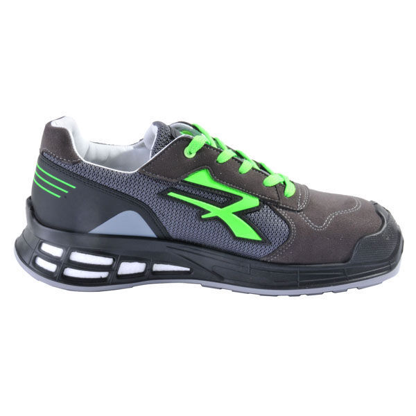 Calzatura sicurezza egon s1p nera-verde 46 nylon pelle 8033546520345