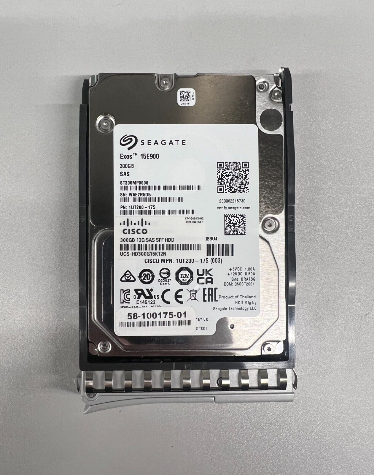 300GB 12G SAS 15K RPM SFF HDD