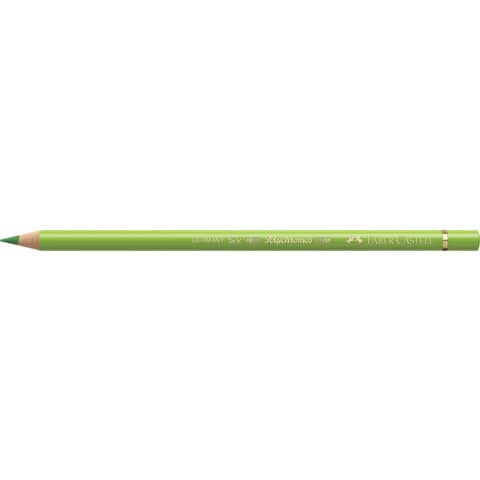 Matite polichrome Faber Castell Polychromos con mina 3,8 mm e confezione da 6 pezzi nel colore Verde Primavera. 4005400908365 | initpc.it