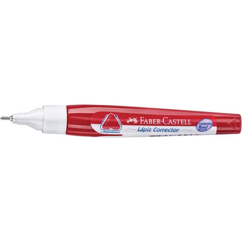 Correttore a penna Faber Castell 8 ml punta in metallo - 387808
