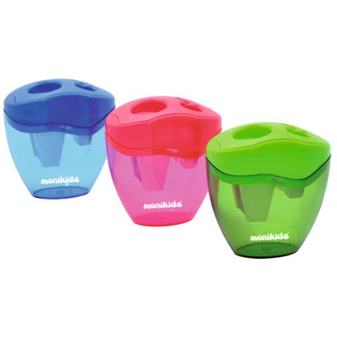 Temperamatita a 3 fori con serbatoio Nikoffice, variopinta. 8033593068234 | initpc.it