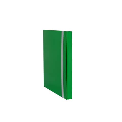 Cartella a tre lembi in presspan Cartotecnica del Garda 35x50 cm colore verde - CG0080PDXXXAN03