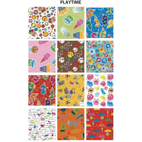 Carta da regalo Bolis, formato 70x100 cm, patinata Play Time, con codice 79007948800 e numero di serie -19. 8001565917583 | initpc.it