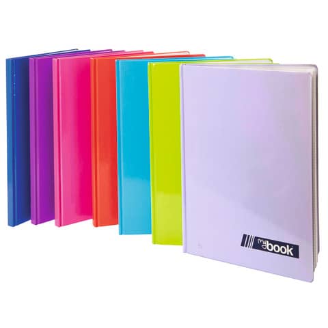 Quaderno cartonato Nikoffice Mybook formato A4 - 80 gr - 100 ff 10 mm - 30NIK102