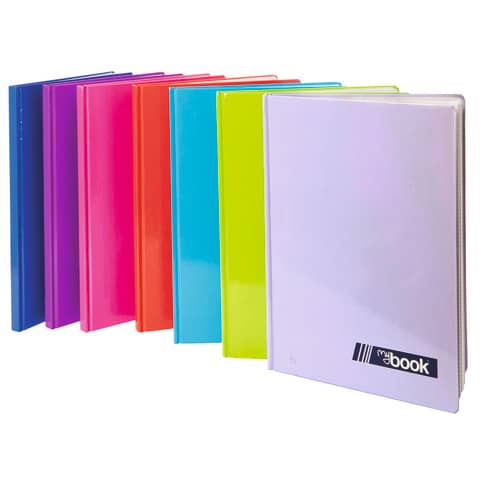 Quaderno cartonato Nikoffice Mybook, formato A4, peso 80 gr, 100 fogli, colore 0C, codice articolo 30NIK104. 8033593069408 | initpc.it