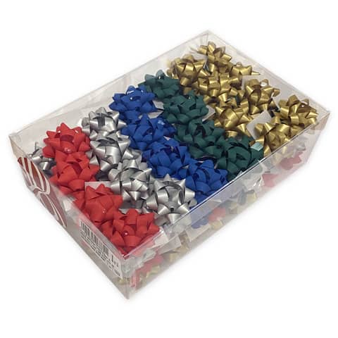 Coccarda in carta decorata a festoni di Natale, con un diametro di 4 cm, prodotta da Bolis. 8001565068841 | initpc.it