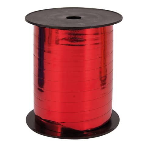 Rotolo nastro Bolis formato 10x50 mt - colore rosso lucido 65011020501