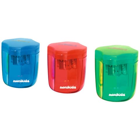 Temperamatite a 3 fori in metallo colori assortiti 8051818045341