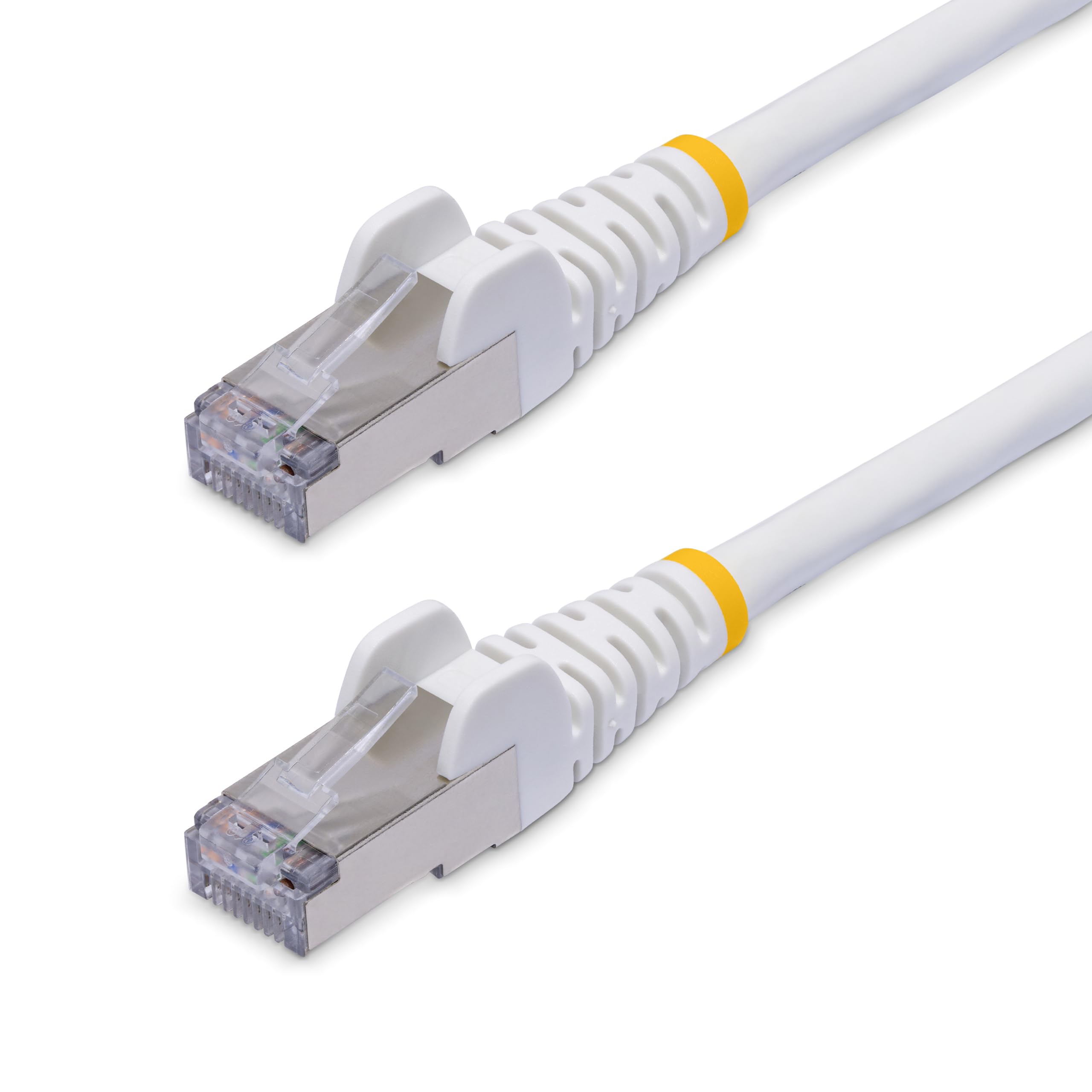 Cavo ethernet cat8 bianco da 15 metri per rete velocissima 0065030898645