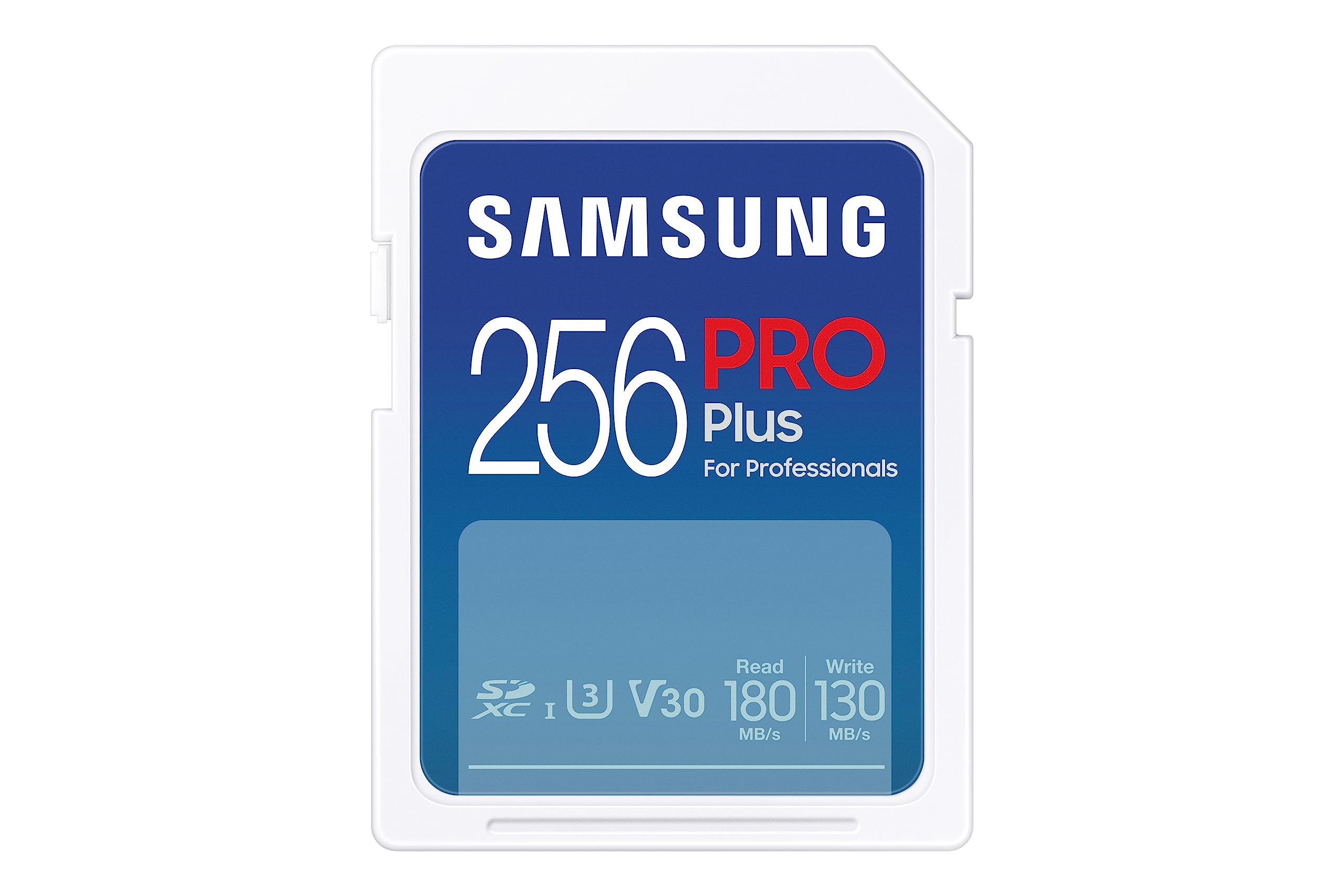 Memoria sd 256gb pro plus velocità 100/90mb/s garanzia 10 anni u3 v30 8806094780048
