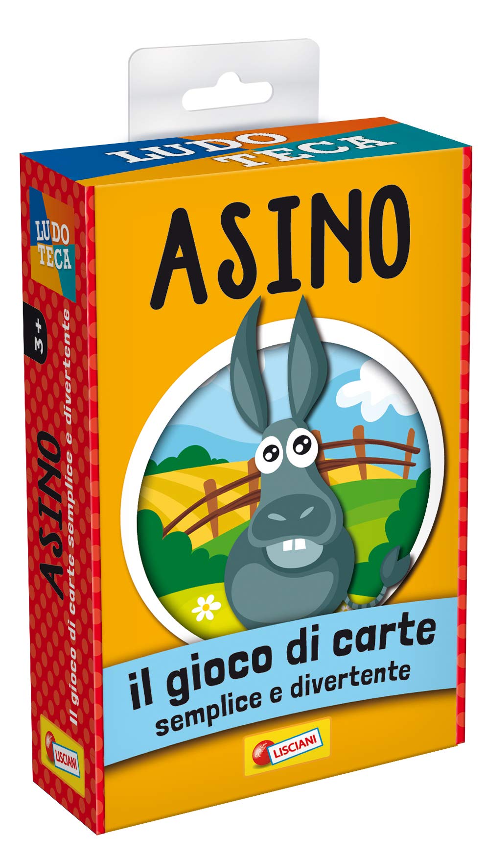 Gioco in scatola di cartamonete per bambini, 'Le carte dei bambini asino' della marca Lisciani, n. 85743. 8008324085743 | initpc.it
