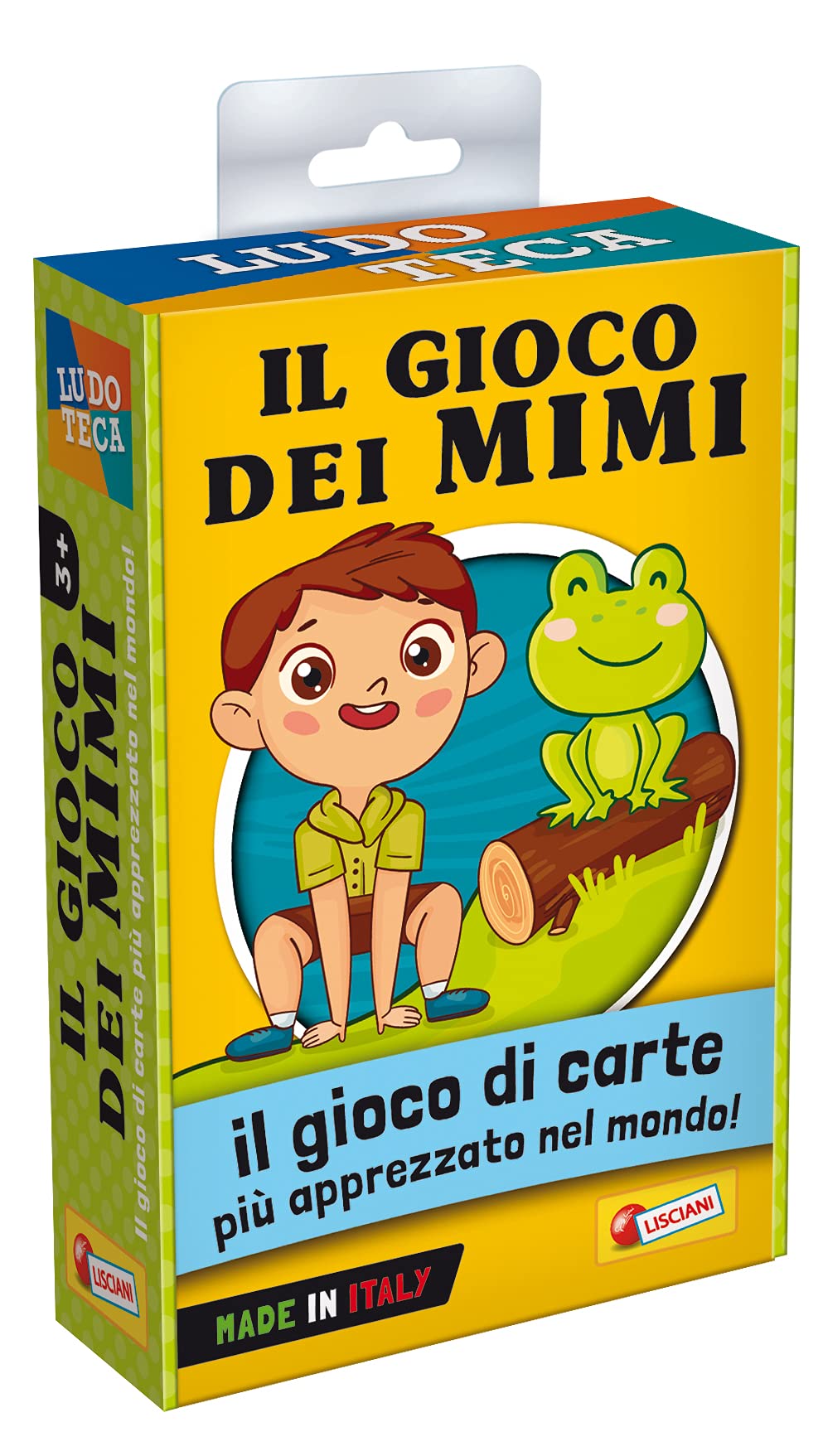 Gioco in scatola 'Le Carte dei Bambini' di Lisciani Ludoteca, 'Il Gioco dei Mimi', un gioco divertente per bambini. 8008324089130 | initpc.it