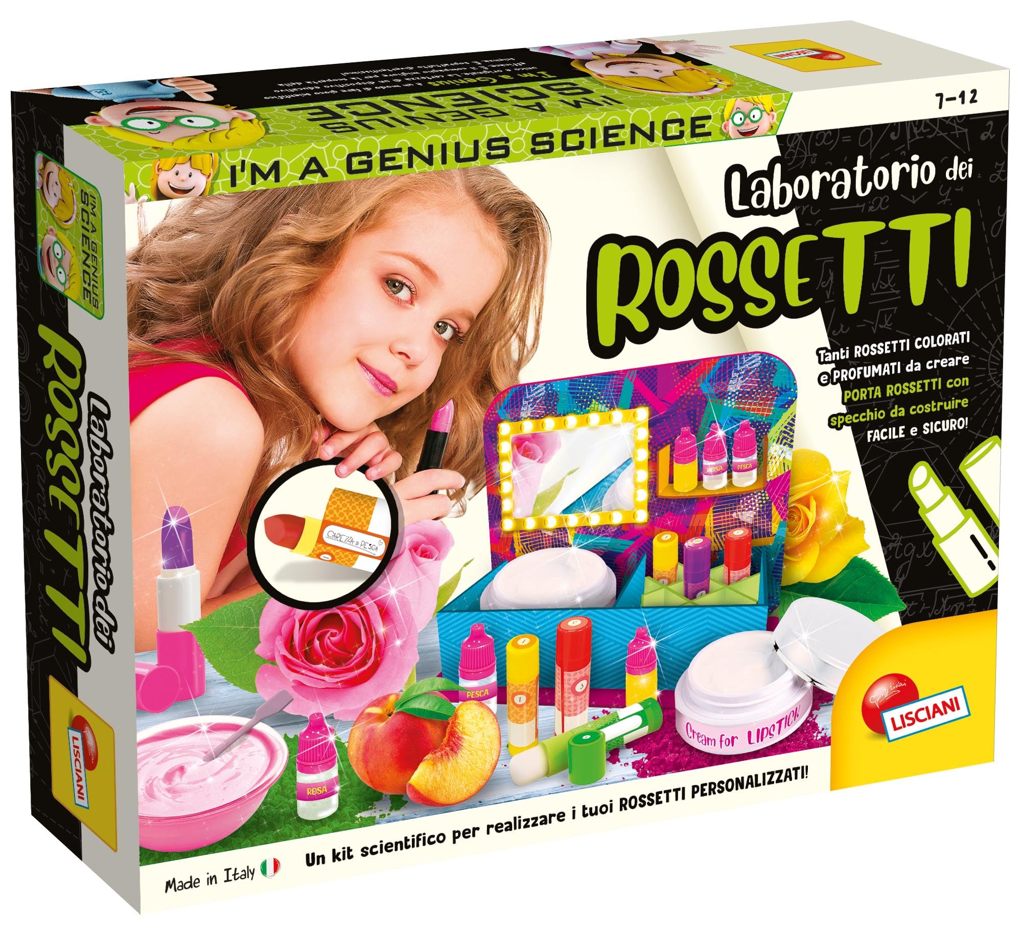 Gioco in scatola Lisciani I'm a Genius Laboratorio dei Rossetti, codice 66872. 8008324066872 | initpc.it