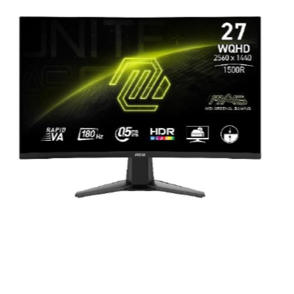 Monitor da gioco msi mag 27cq6f con refresh rate di 180hz 4711377177900