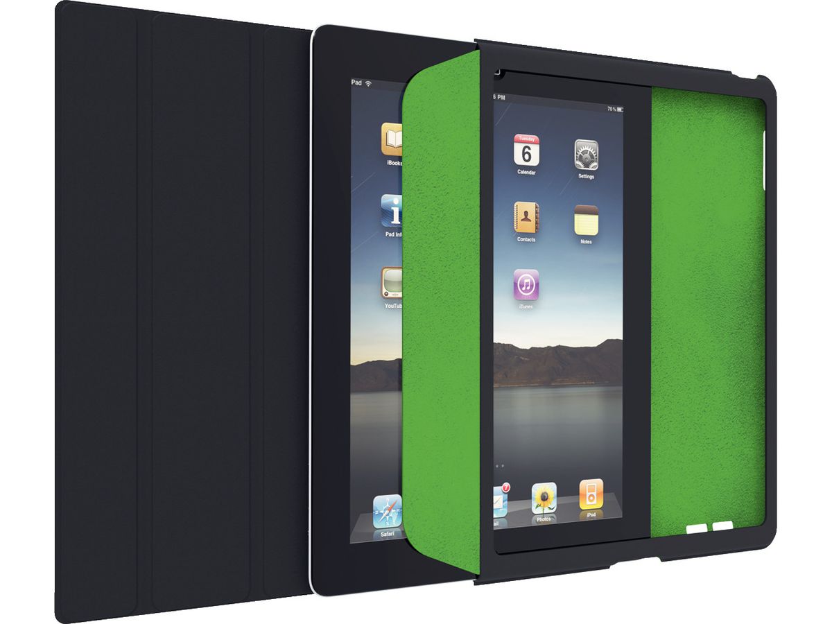 LEITZ Cover iPad 62540095 nero/verde