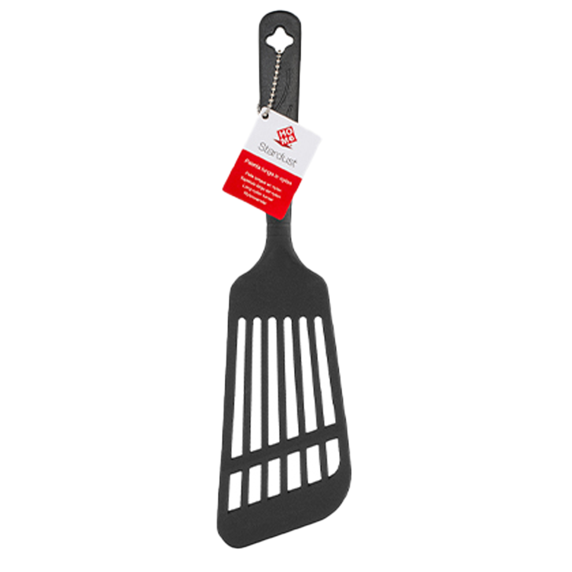 Paletta da cucina lunga in nylon nero stardust lavabile 8003512783029