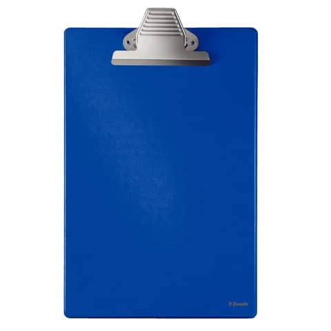 Portablocco con clip Esselte Grande Capacità cartoncino/polipropilene 22x36 cm blu - 27355