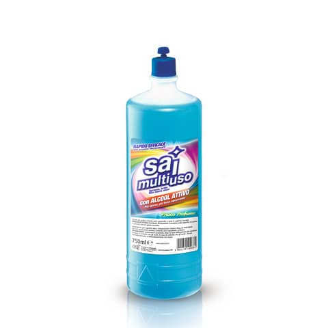 Detergente multiuso con alcool attivo SAI 0,75 L 0502021
