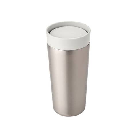 Bicchiere termico Brabantia Make & Take capacità 0,36 L - light grey - 228704