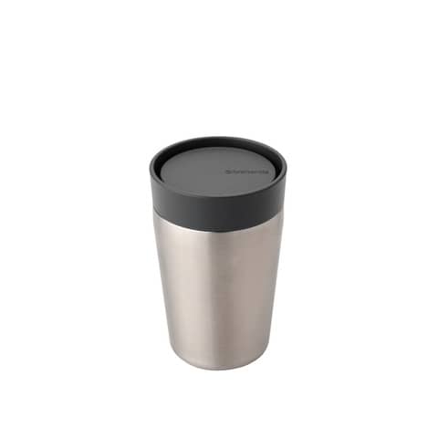 Bicchiere termico Brabantia Make & Take capacità 0,2 L - dark grey - 228728