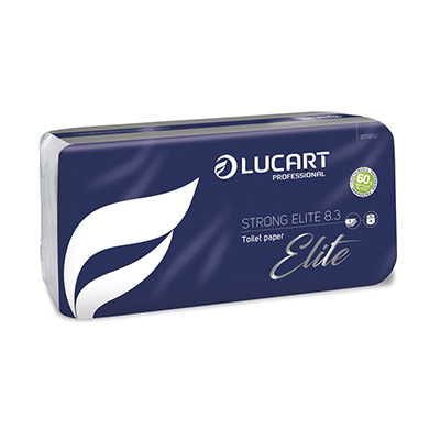 Carta igienica strong Elite 8.3 - 250 strappi - 3 veli - rotoli 8