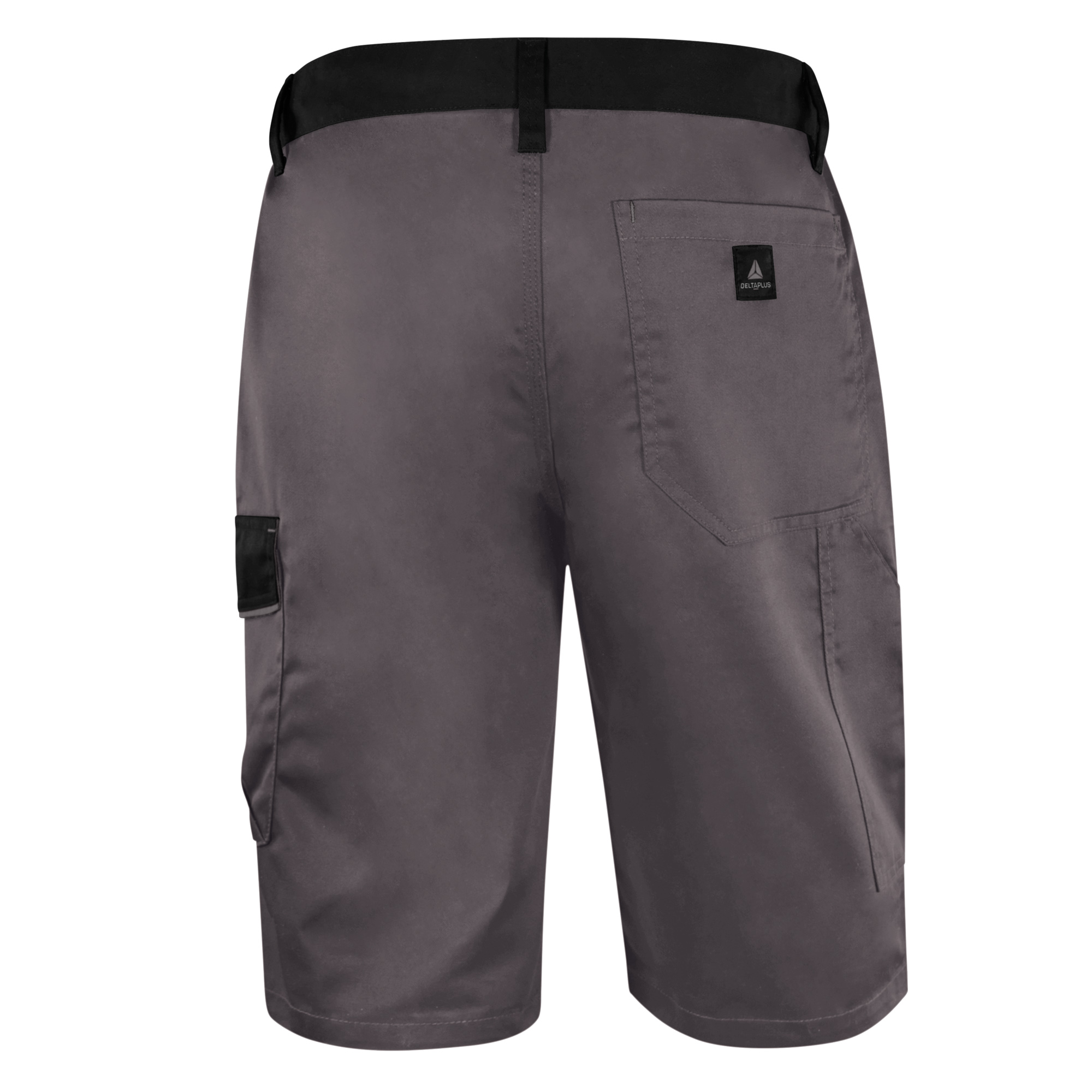 Delтапlus Bermuda da lavoro in grigio, taglia L, materiale twill/poliestere/cotone, codice M1BE2 3295249289928 | initpc.it