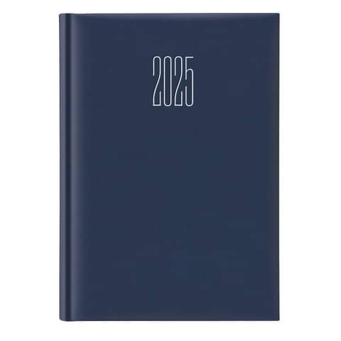 Agenda giornaliera gommato blu 14,3x20,5 cm castelli 8051270082335