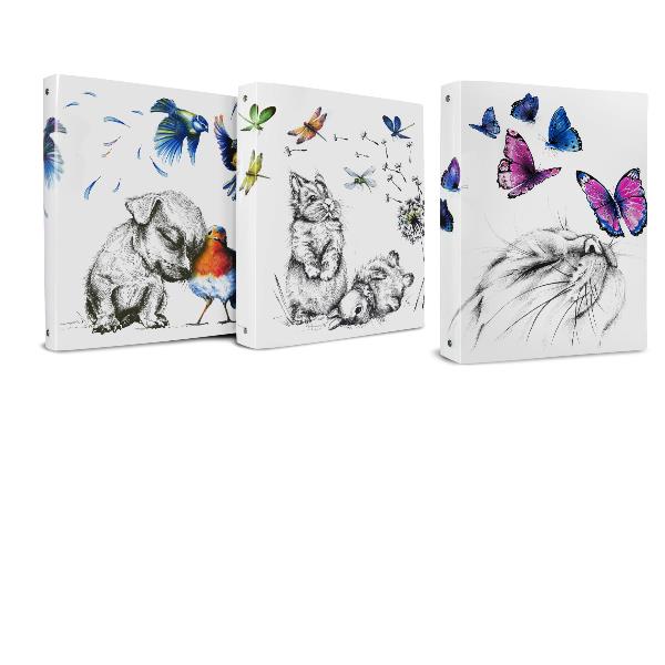 Raccoglitore icon friends a4 4 anelli 25mm polipropilene 8000851910857