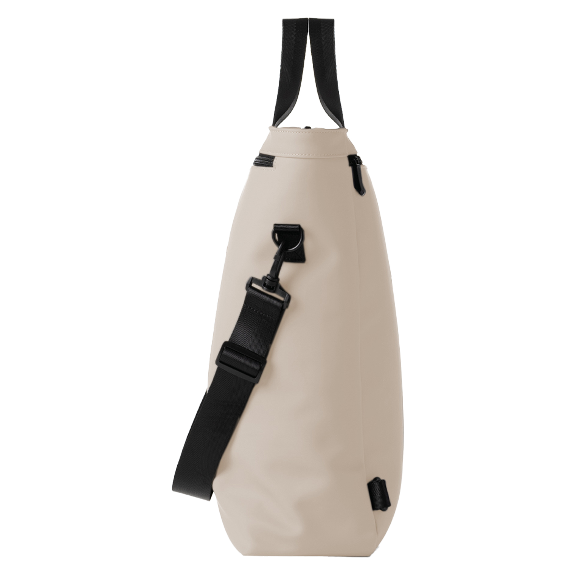 Borsa zainabile roll-top in gomma crema, dimensioni 30x44x14cm 8029221861803 | initpc.it