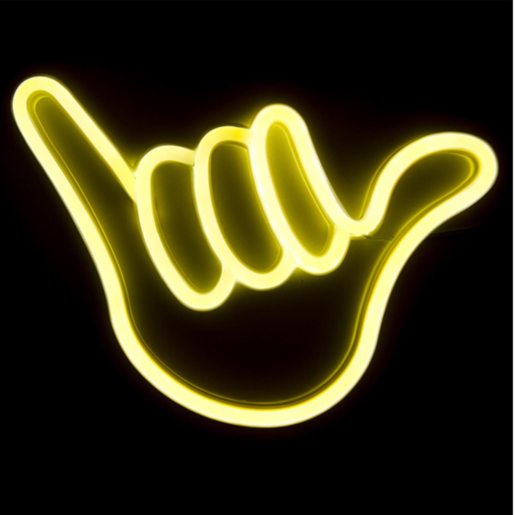 Lampada da muro neon muitomas con design colorato 8021735209652