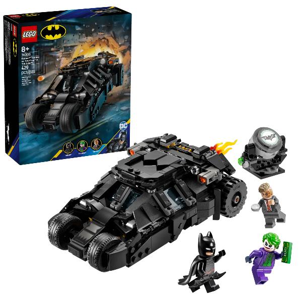 Tumbler batman contro two-face e the joker con minifigure. 5702017817774