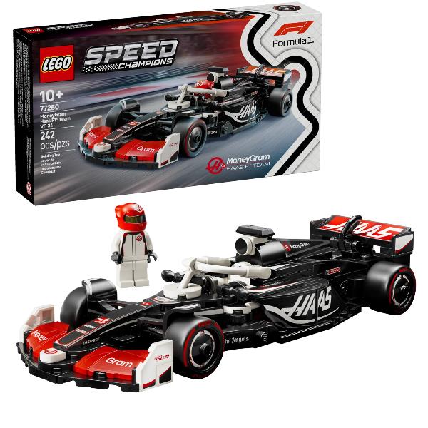 Auto da corsa moneygram haas f1 team vf-24 lego speed champions 5702017816173
