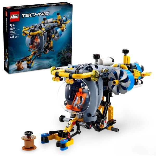 Sottomarino esplorazione abissale lego technic con funzionalita` reali 5702017816241