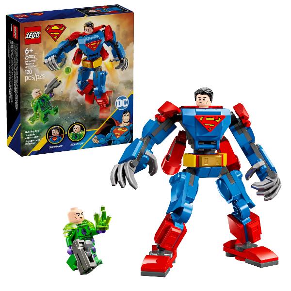 Superman contro lex luthor mech da costruire 5702017817767