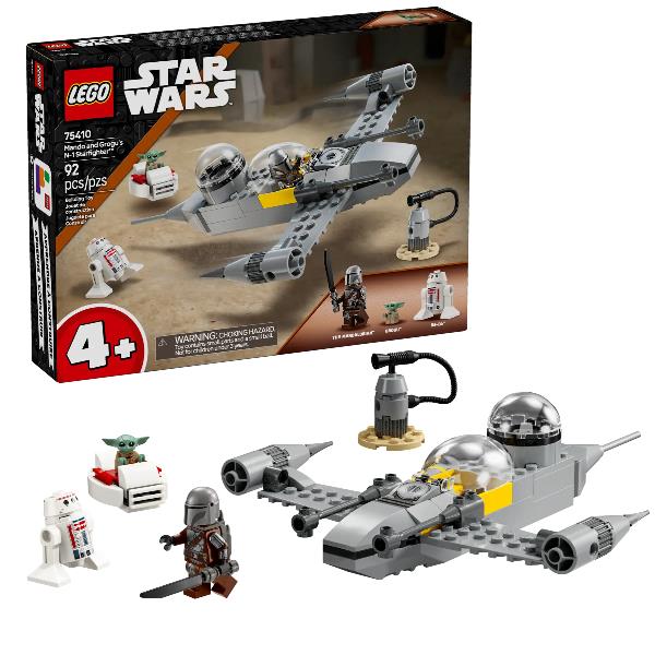 N-1 starfighter di mando e grogu costruzione lego per bambini 5702017817606