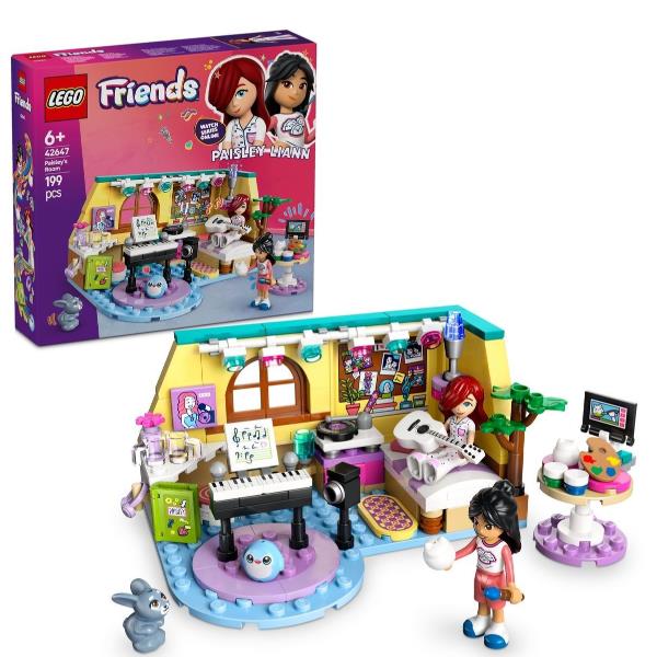Cameretta di paisley lego friends per bambini con accessori 5702017814865