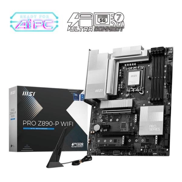 Computer fisso pro z890-p con wi-fi integrato per uso professionale 4711377257701