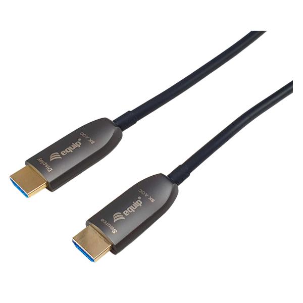 Cavo hdmi 2.1 ottico attivo da 50 metri per alta risoluzione. 4015867239254