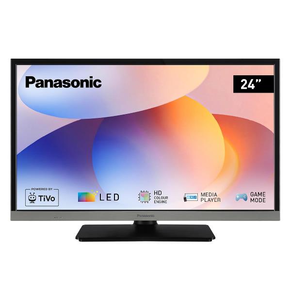 TV Full HD LED Smart TV Panasonic, 24 pollici, con funzionalità di registrazione e riproduzione dei programmi TV. 5025232964857 | initpc.it
