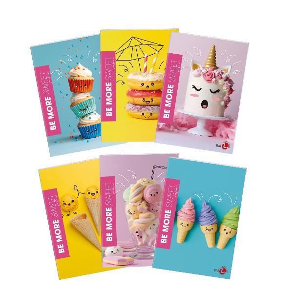 Quaderni maxi sweet a4 100gr rigatura singola 8008234222757