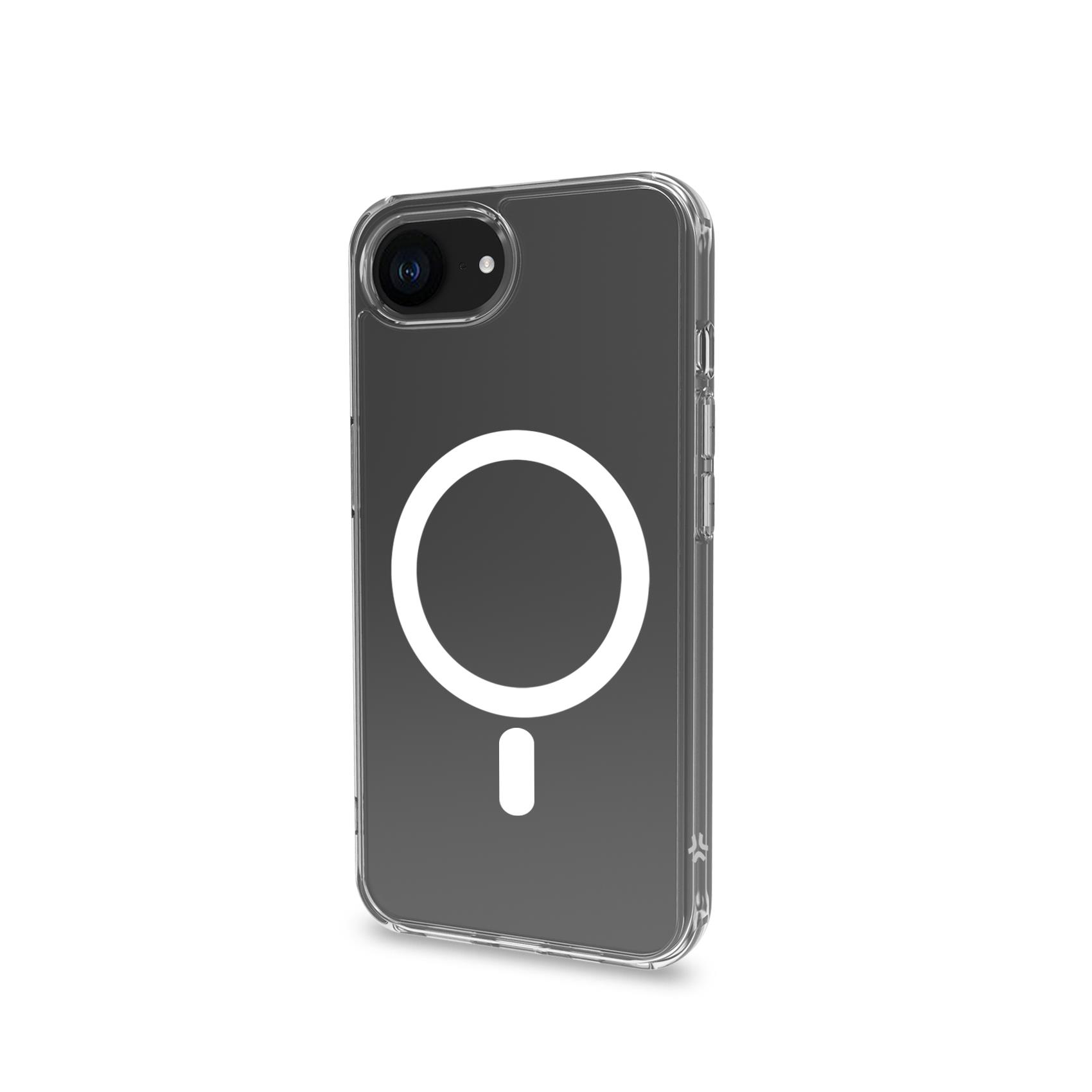 Custodia trasparente per iphone con ricarica magnetica wireless. 8021735219149