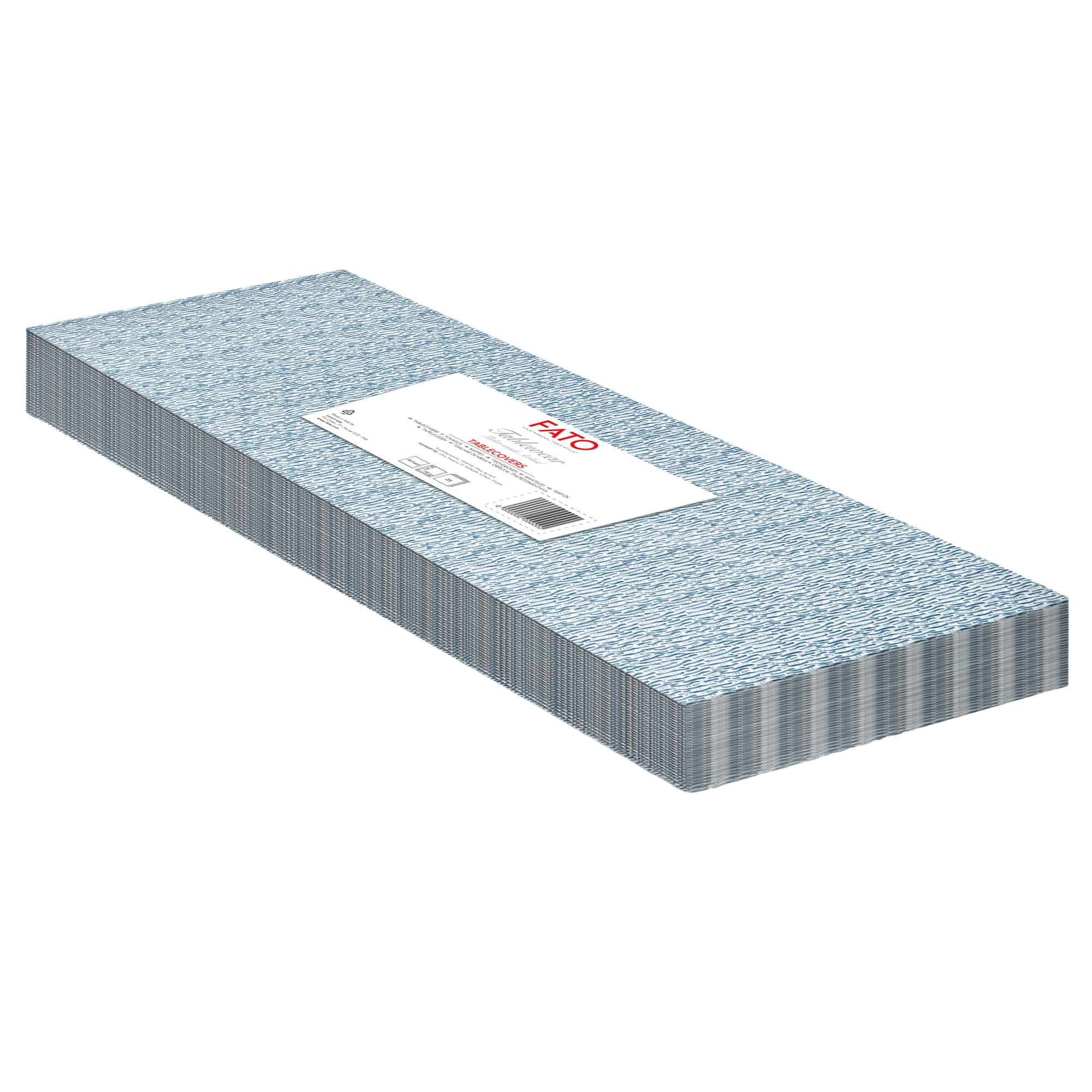 Tovaglie airlaid carta 100x100 cm flow blu fato conf 25 pezzi catering 8000664855185