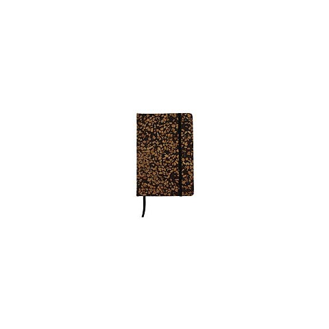 Taccuino a5 copertina tessuto caffè sughero 96 fogli carta 9004546532903
