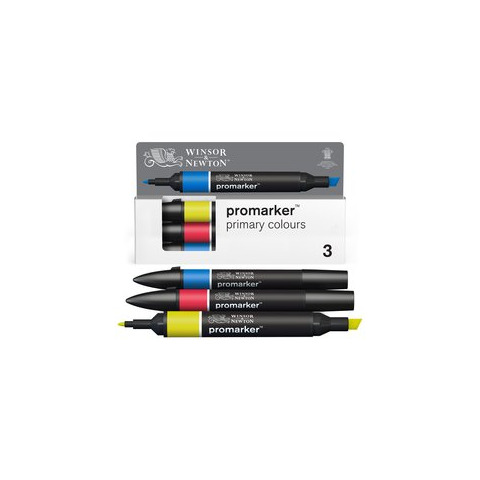 Pennarelli winsor&newton promarker doppia punta fine-larga colori 884955097243