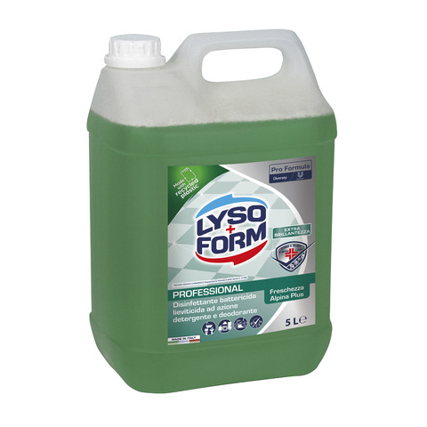 Detergente disinfettante lysoform 5l freschezza alpina professionale 7615400862054